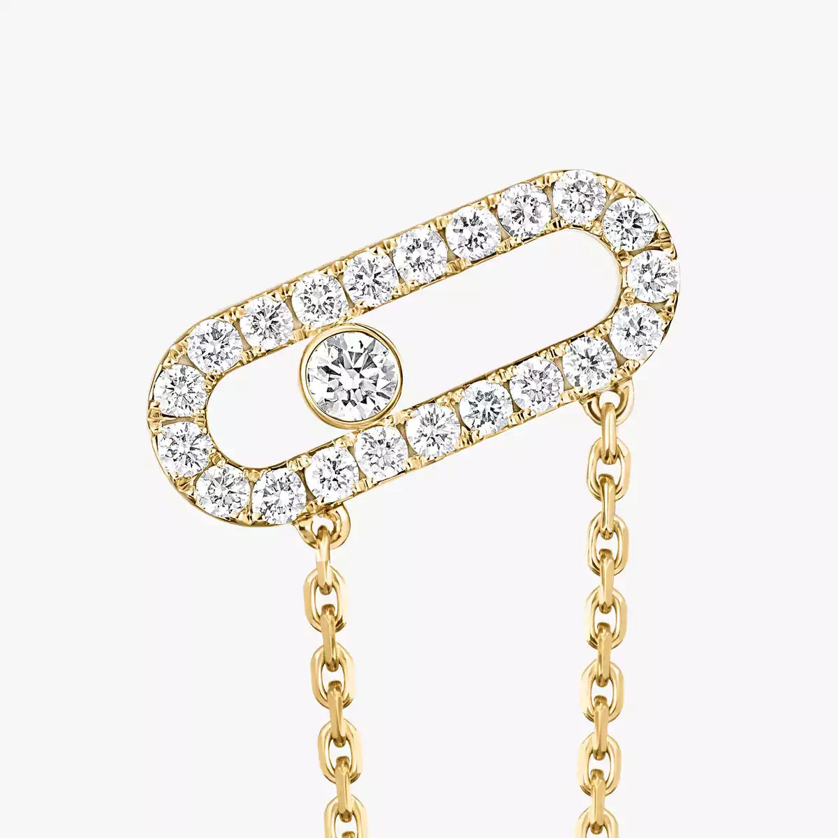 [AM]MOVE UNO ALL DIAMOND STUD EARRINGS