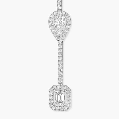 [AM]MY TWIN DIAMOND DROP EARRINGS