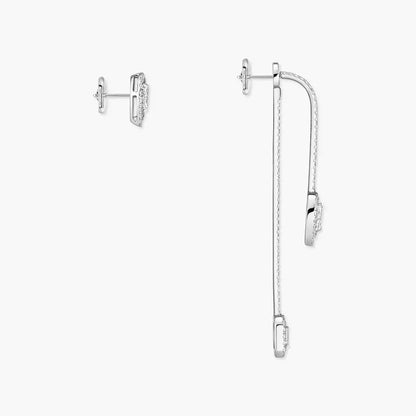 [AM]MY TWIN DIAMOND DROP EARRINGS