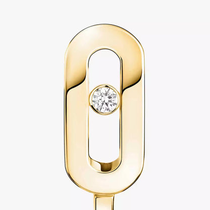 [AM]MOVE CLASSIQUE MINI DIAMOND HOOP EARRINGS