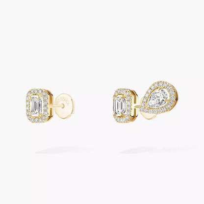 [AM]MY TWIN 1+2 DIAMOND EARRINGS