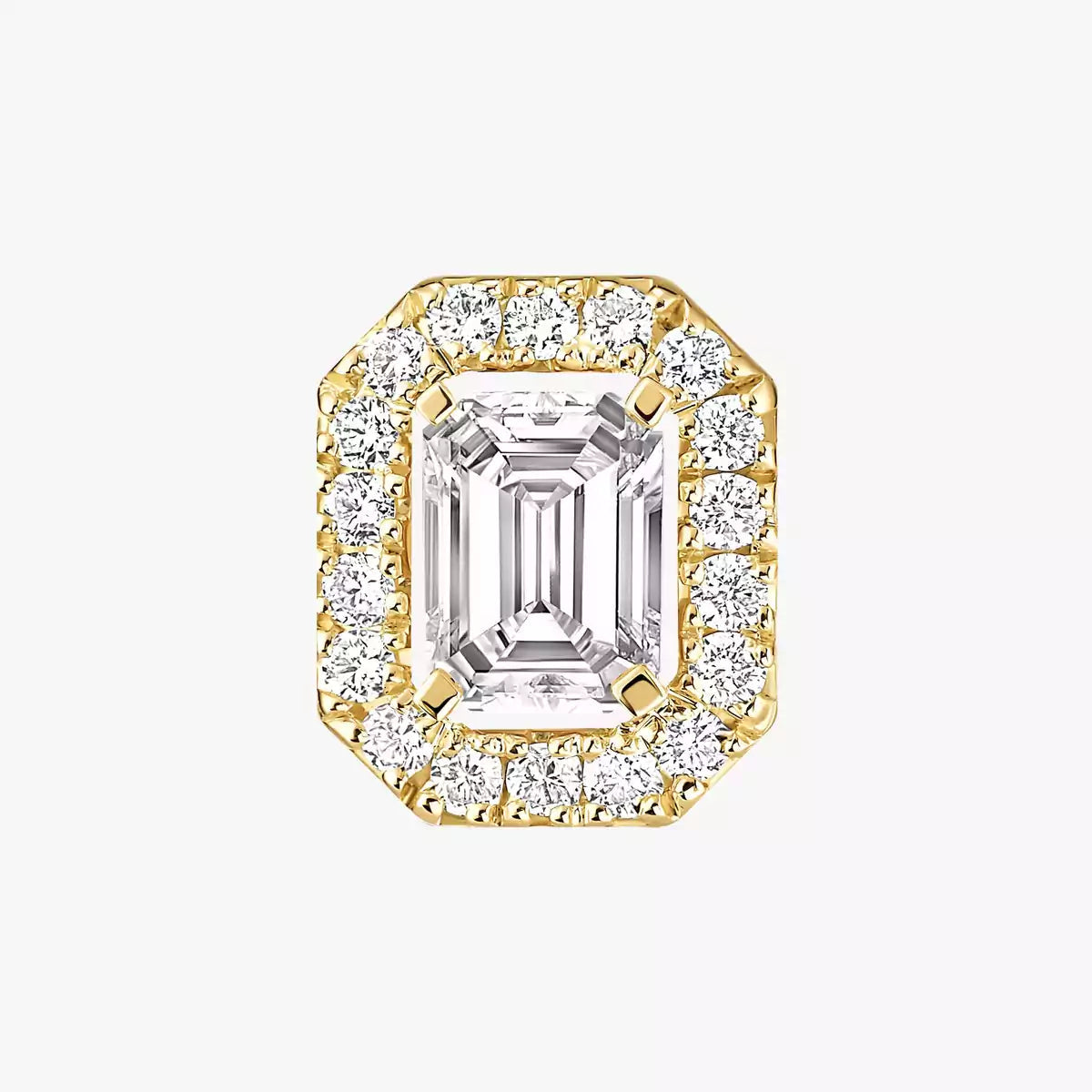 [AM]MY TWIN 1+2 DIAMOND EARRINGS