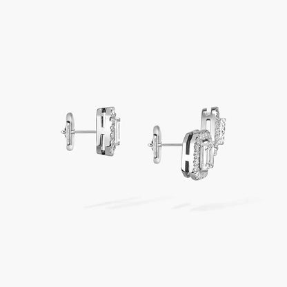 [AM]MY TWIN 1+2 DIAMOND EARRINGS