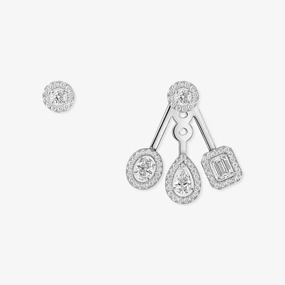 [AM]MY TWIN TRIO DIAMOND EARRINGS
