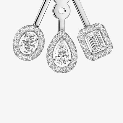 [AM]MY TWIN TRIO DIAMOND EARRINGS