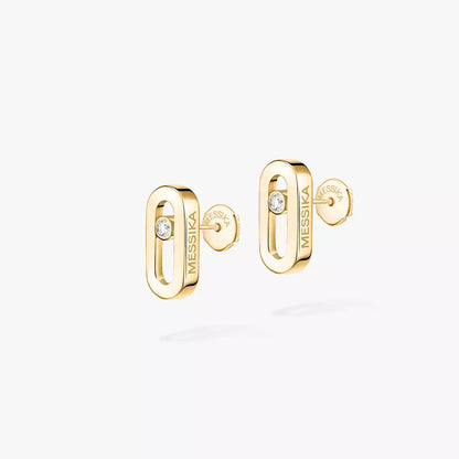 [AM]MOVE UNO DIAMOND STUD EARRINGS