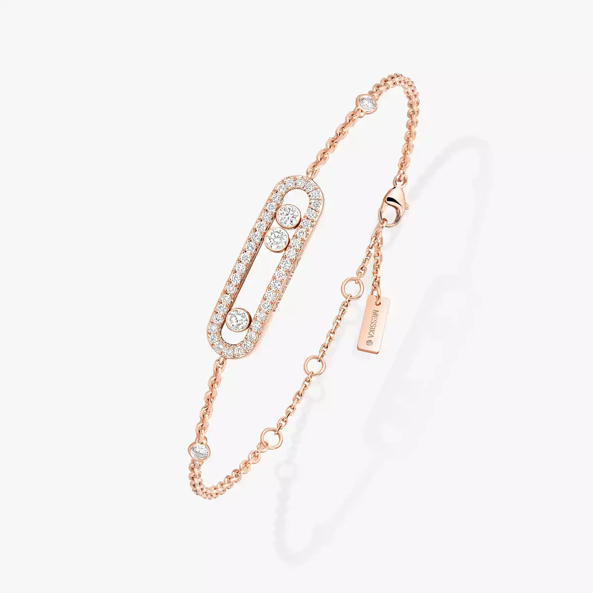 [AM]PAVÉ BABY MOVE DIAMOND BRACELET