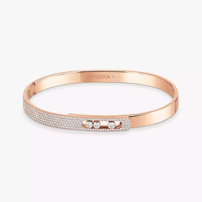 [AM]MOVE NOA PAVÉ DIAMOND BANGLE BRACELET