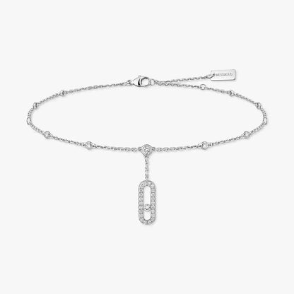 [AM]MOVE UNO PAVÉ DIAMOND ANKLE BRACELET