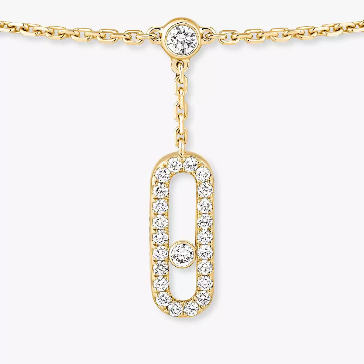 [AM]MOVE UNO PAVÉ DIAMOND ANKLE BRACELET