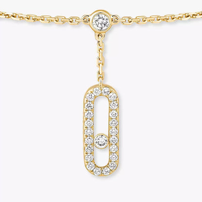 [AM]MOVE UNO PAVÉ DIAMOND ANKLE BRACELET
