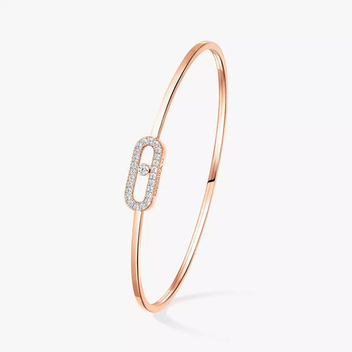 [AM]MOVE UNO PAVÉ FLEX BANGLE (MEDIUM)