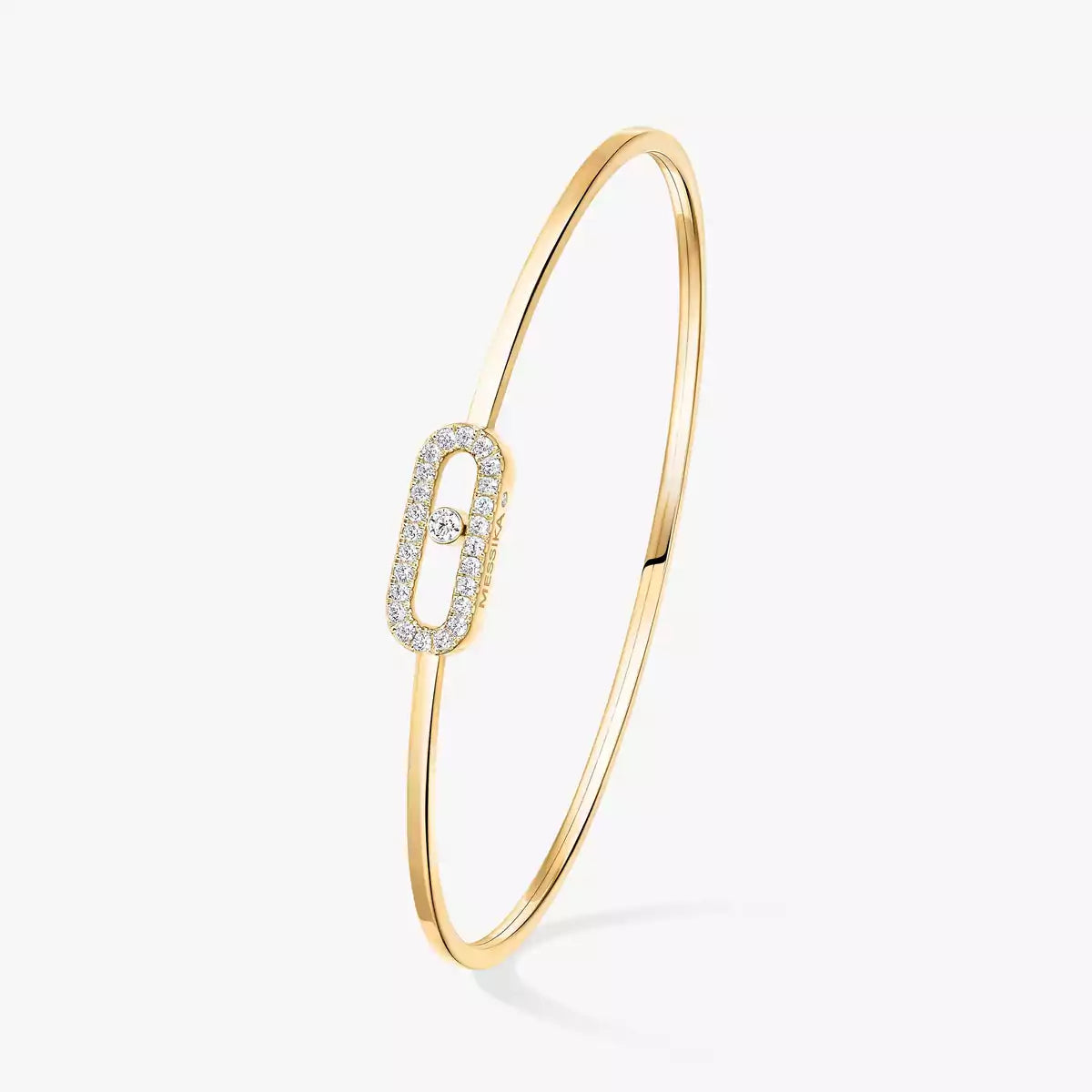 [AM]MOVE UNO PAVÉ FLEX BANGLE (MEDIUM)