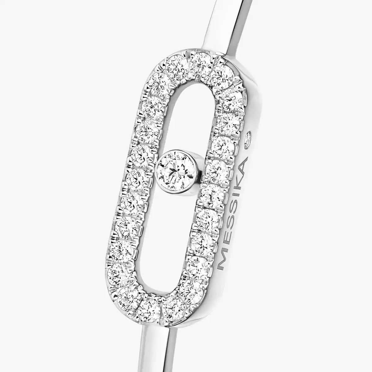 [AM]MOVE UNO PAVÉ FLEX BANGLE (MEDIUM)