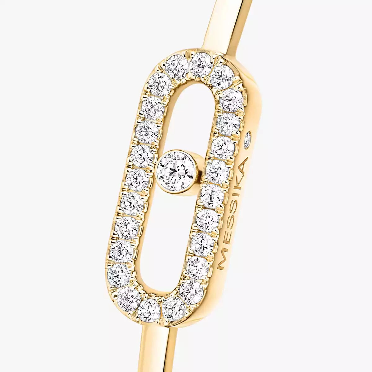 [AM]MOVE UNO PAVÉ FLEX BANGLE (MEDIUM)