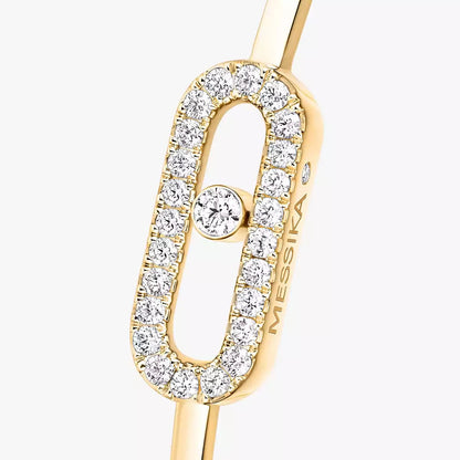 [AM]MOVE UNO PAVÉ FLEX BANGLE (MEDIUM)