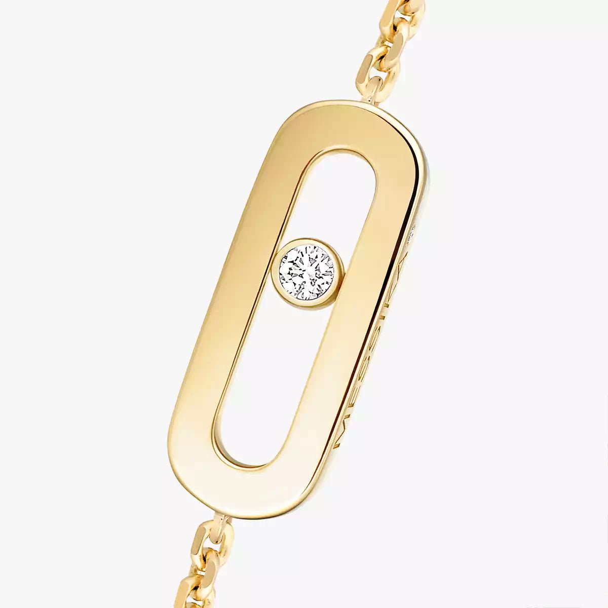 [AM]MOVE UNO SINGLE DIAMOND BRACELET