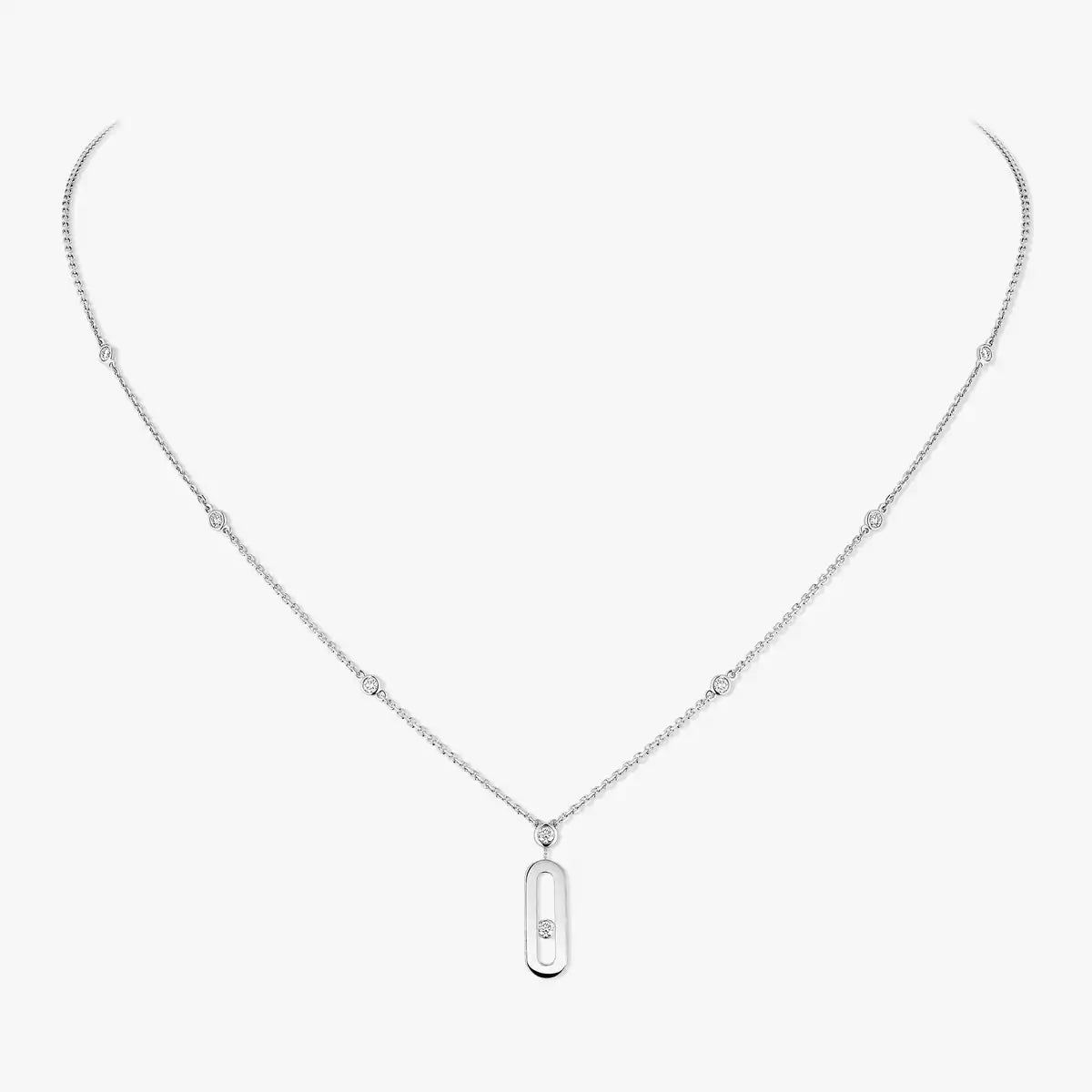 [AM]SIGNATURE FRAME NECKLACE