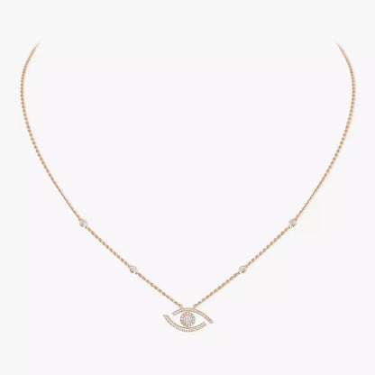 [AM]PAVÉ DIAMOND LUCKY EYE NECKLACE