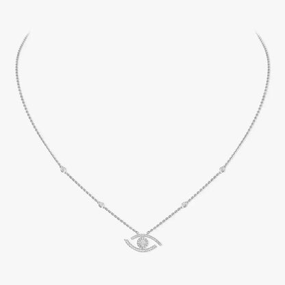 [AM]PAVÉ DIAMOND LUCKY EYE NECKLACE