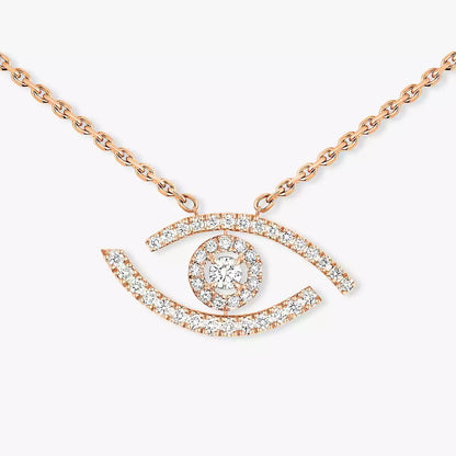 [AM]PAVÉ DIAMOND LUCKY EYE NECKLACE