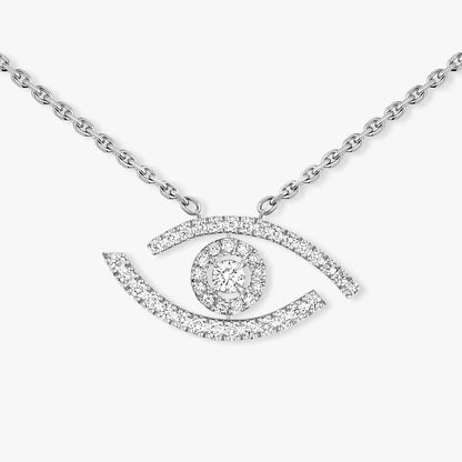 [AM]PAVÉ DIAMOND LUCKY EYE NECKLACE