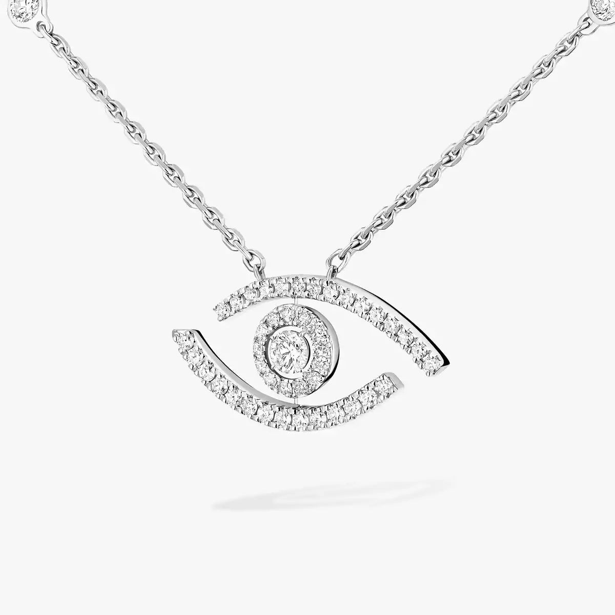 [AM]PAVÉ DIAMOND LUCKY EYE NECKLACE