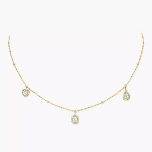 [AM]TRIFECTA CHARM NECKLACE