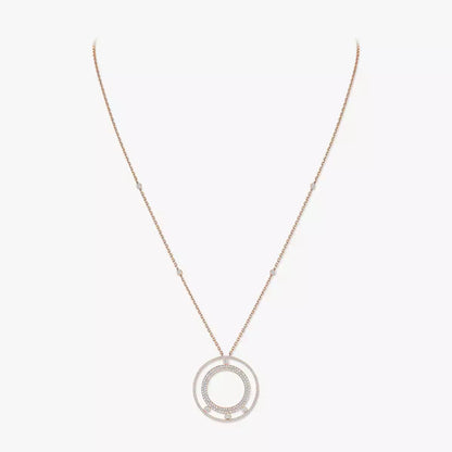 [AM]MOVE ROMANE LONG PAVÉ DIAMOND NECKLACE