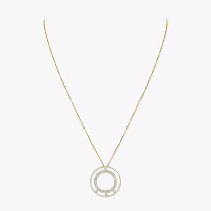 [AM]MOVE ROMANE LONG PAVÉ DIAMOND NECKLACE
