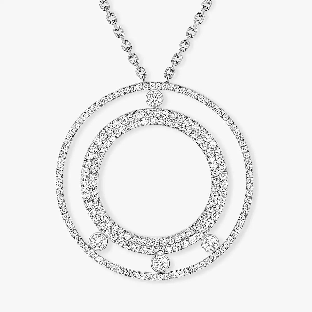 [AM]MOVE ROMANE LONG PAVÉ DIAMOND NECKLACE