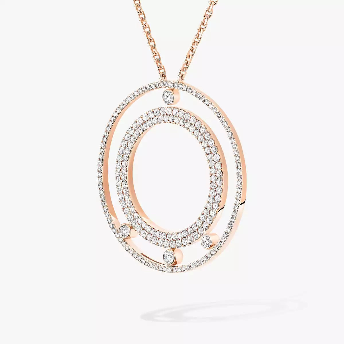 [AM]MOVE ROMANE LONG PAVÉ DIAMOND NECKLACE