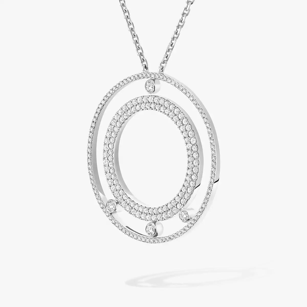 [AM]MOVE ROMANE LONG PAVÉ DIAMOND NECKLACE