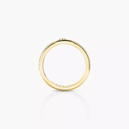 [AM]MOVE JOAILLERIE PAVÉ DIAMOND WEDDING RING