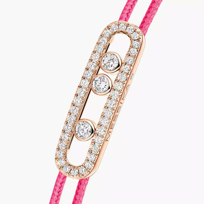 [AM]CARE(S) PAVÉ CORD BRACELET