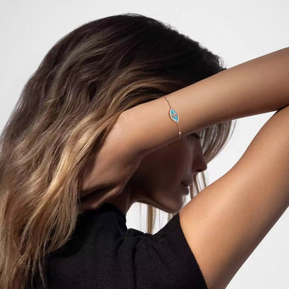 [AM]LUCKY EYE DIAMOND BRACELET