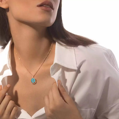 [AM]LUCKY MOVE DIAMOND NECKLACE