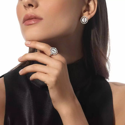 [AM]LUCKY MOVE DIAMOND EARRINGS