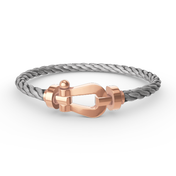 [AM]FORCE LARGE HORSESHOE BRACELET - ROSE GOLD