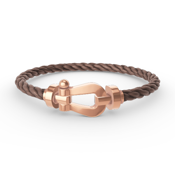 [AM]FORCE LARGE HORSESHOE BRACELET - ROSE GOLD