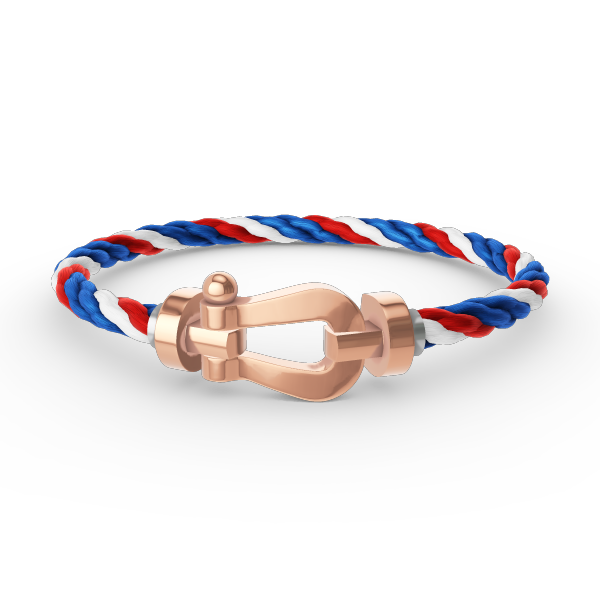 [AM]FORCE LARGE HORSESHOE BRACELET - ROSE GOLD