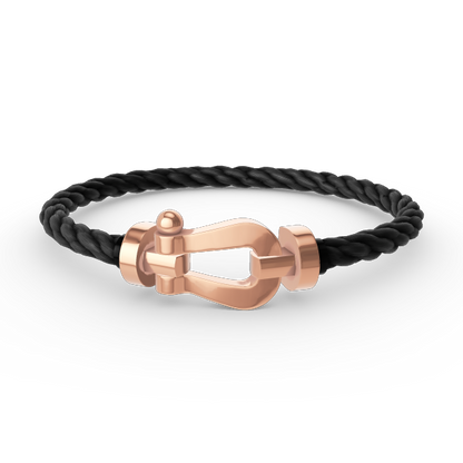 [AM]FORCE LARGE HORSESHOE BRACELET - ROSE GOLD