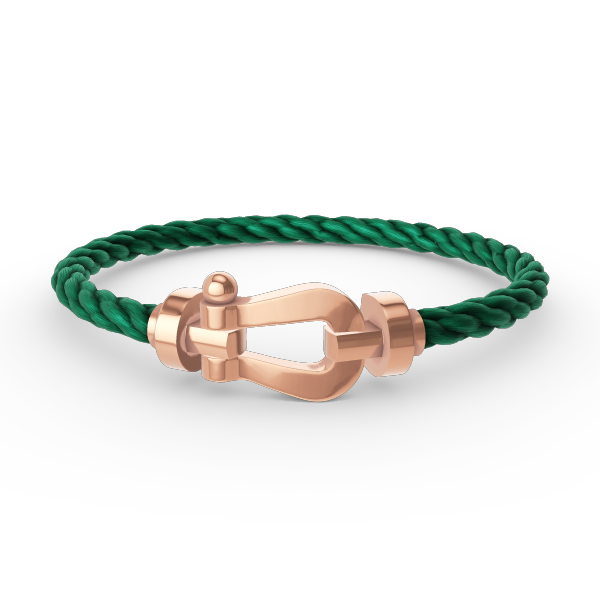 [AM]FORCE LARGE HORSESHOE BRACELET - ROSE GOLD