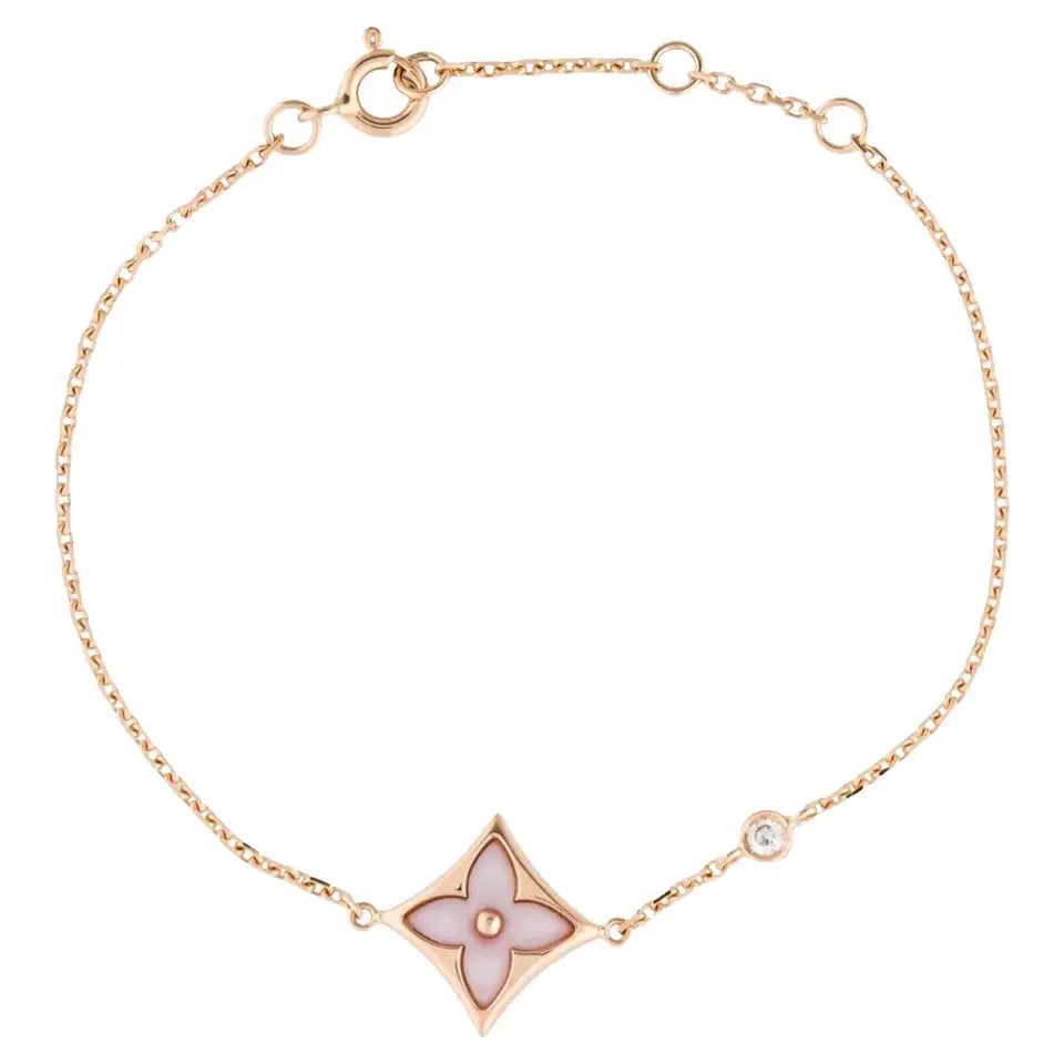 [AM]STAR 1 DIAMOND ROSE GOLD BRACELET