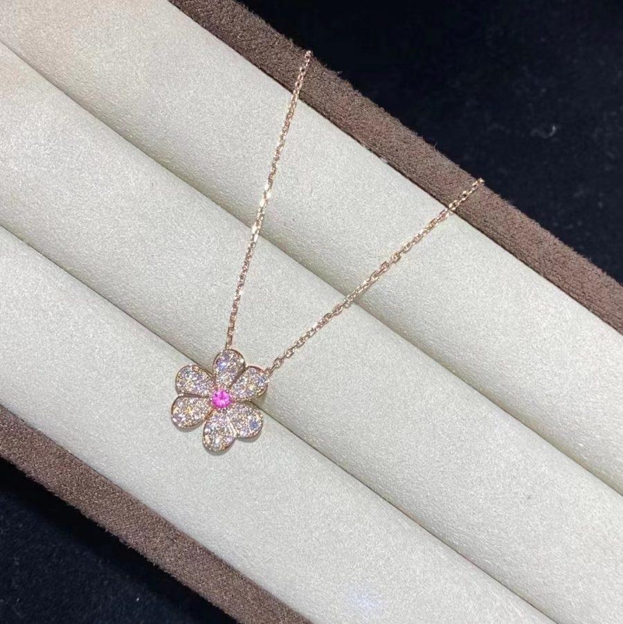 [AM]PAVÉ DIAMOND BUTTERFLY CHARM NECKLACE